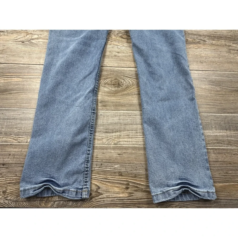 Artful Rebel Jeans Mens‎ 34x32 Light Wash Slim Straight Denim 5 Pocket Zip Fly
